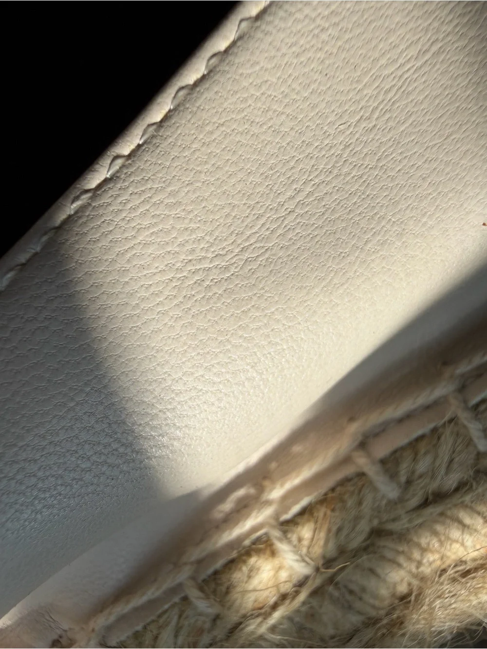 stradivarius Cream Espadrille Flats with Knotted Upper